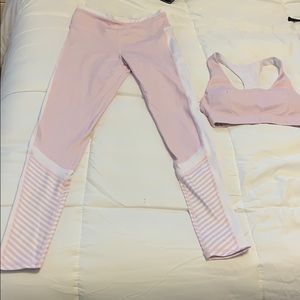 Workout set. Sports Bra and leggings